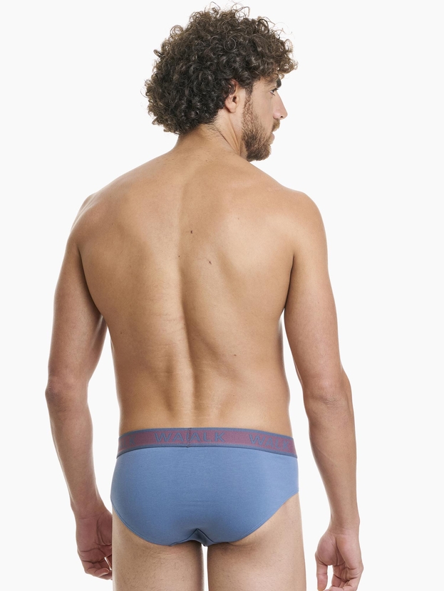 Βαμβακερό σλιπ με εξωτερικές ραφές (2 τμχ.)