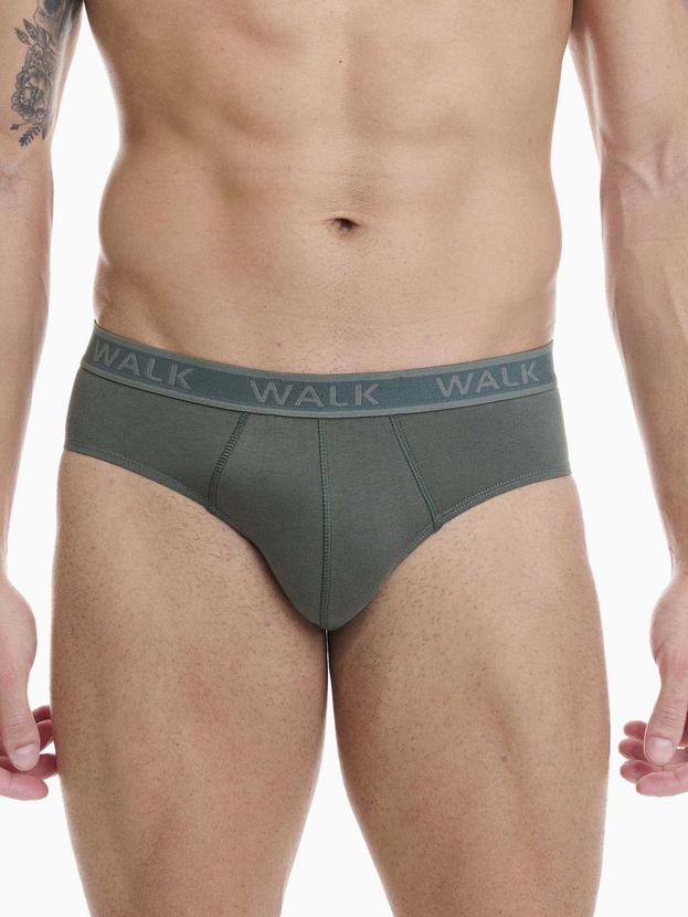 Cotton brief with external seams (2-pack)