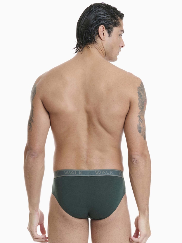 Cotton brief with external seams (2-pack)