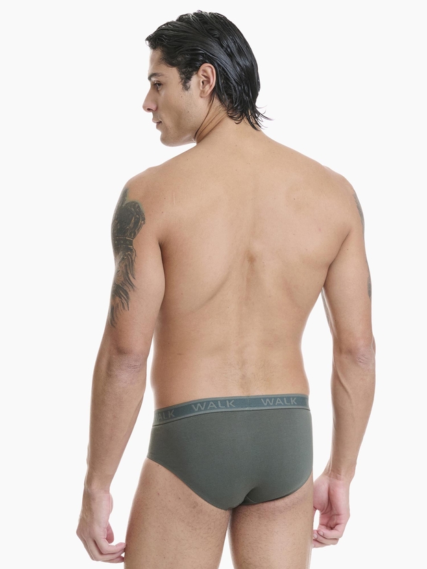 Cotton brief with external seams (2-pack)