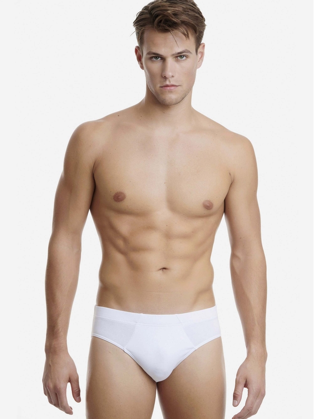 Βαμβακερό σλιπ με εσωτερικό λάστιχο (2 τμχ.)