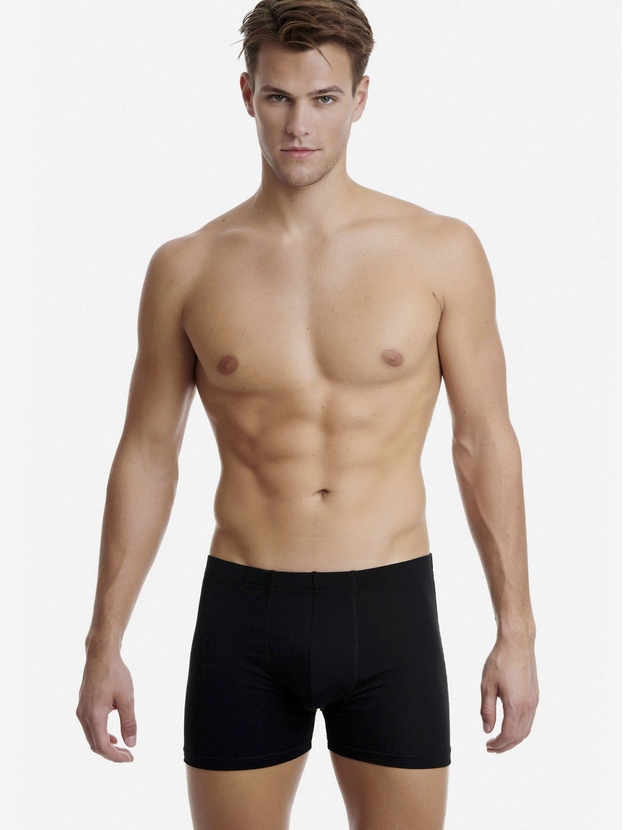 Βαμβακερό μπόξερ με εσωτερικό λάστιχο (2 τμχ.)