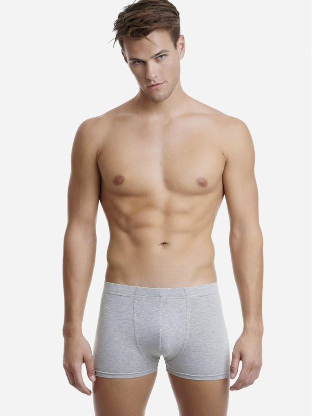 Βαμβακερό μπόξερ με εσωτερικό λάστιχο (2 τμχ.)