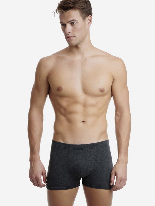 Βαμβακερό μπόξερ με εσωτερικό λάστιχο (2 τμχ.)