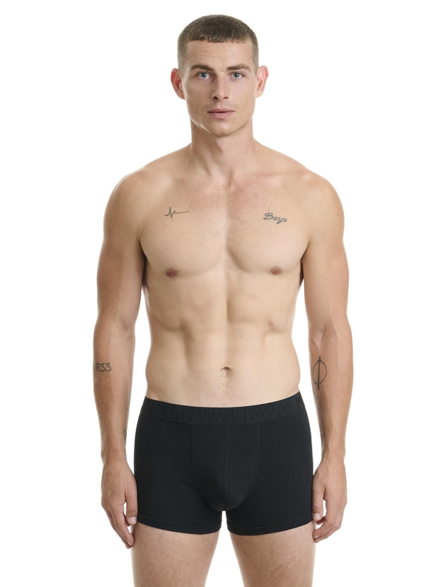 Cotton boxer with 3D logo waistband (2-pack)