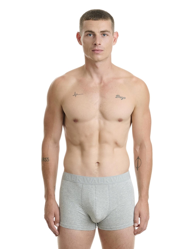 Βαμβακερό μπόξερ με ανάγλυφο λάστιχο (2 τμχ.)