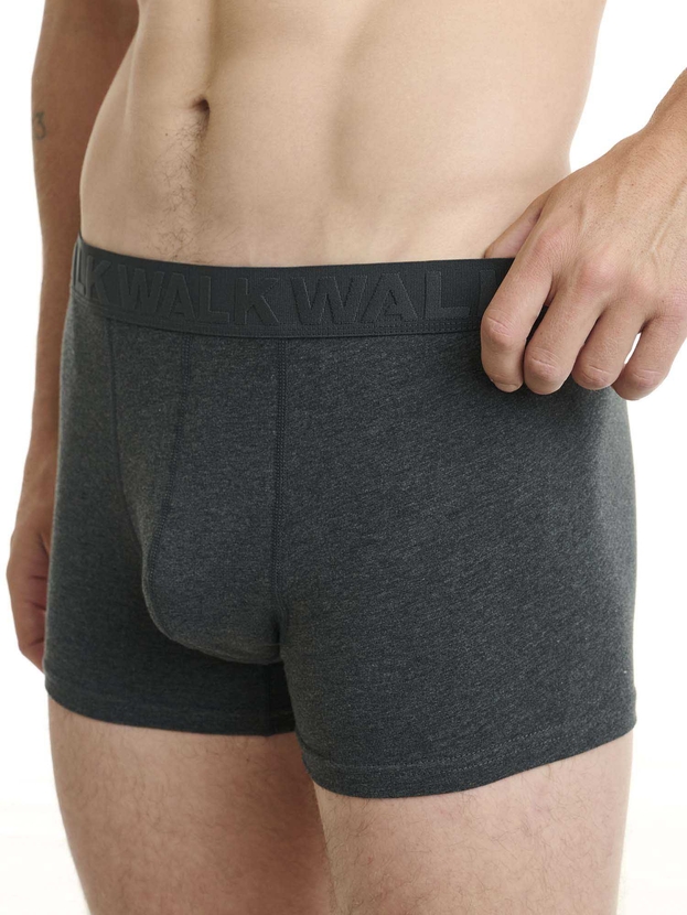 Βαμβακερό μπόξερ με ανάγλυφο λάστιχο (2 τμχ.)