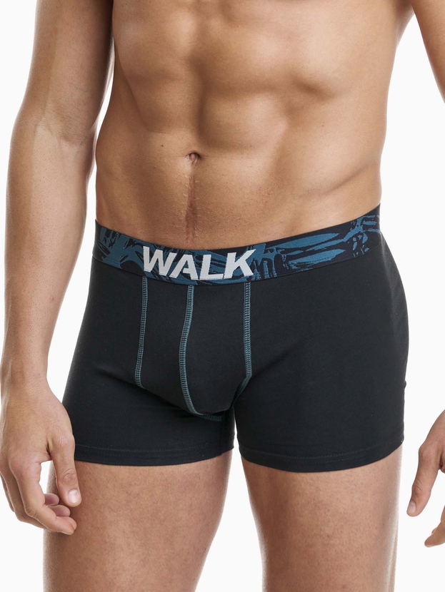 Cotton boxer with external seams (2-pack)