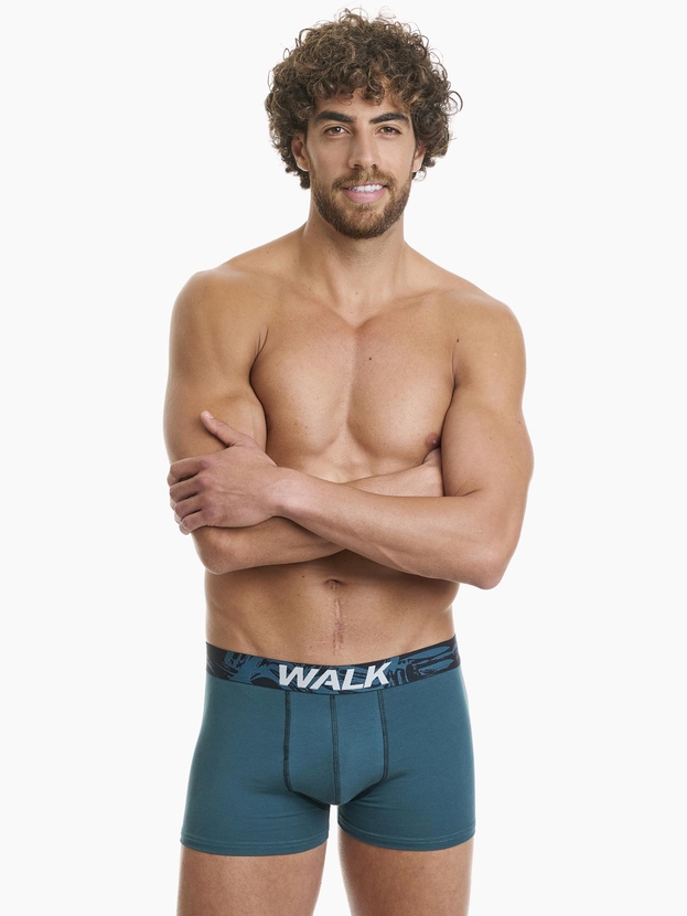 Cotton boxer with external seams (2-pack)