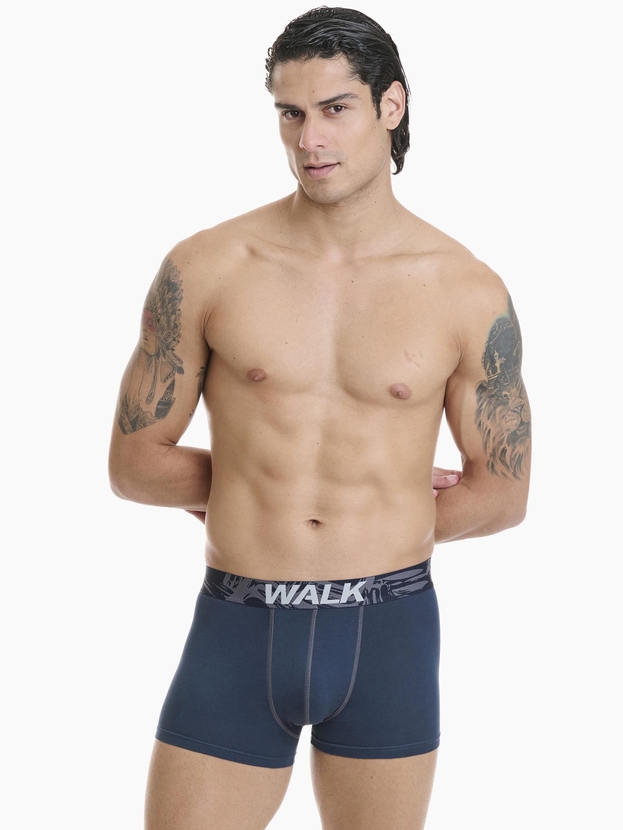 Cotton boxer with external seams (2-pack)