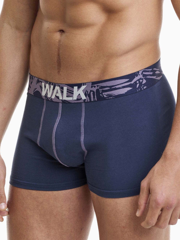 Cotton boxer with external seams (2-pack)