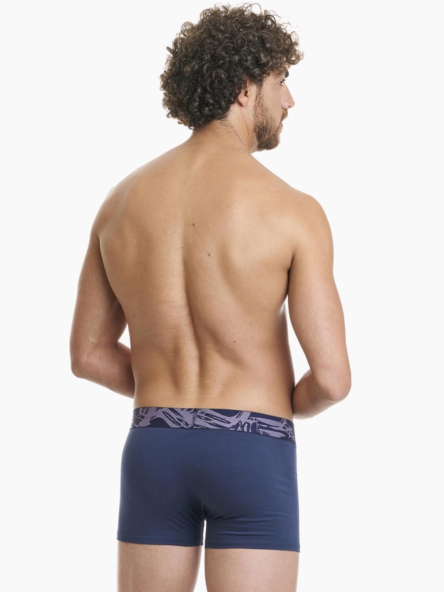 Cotton boxer with external seams (2-pack)