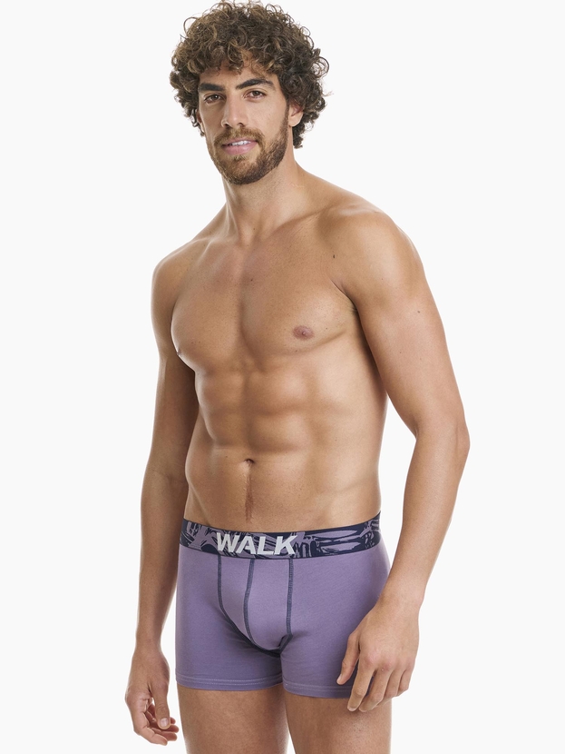 Cotton boxer with external seams (2-pack)