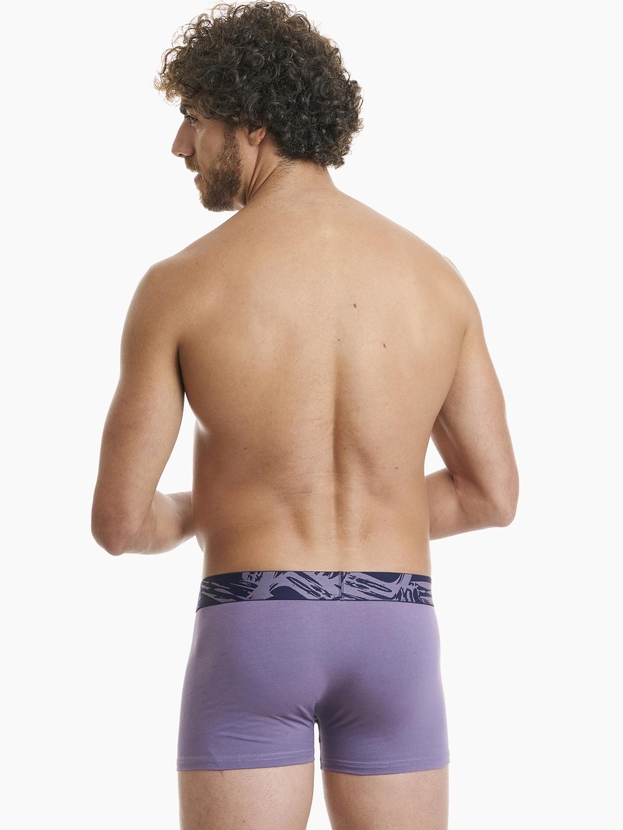 Cotton boxer with external seams (2-pack)