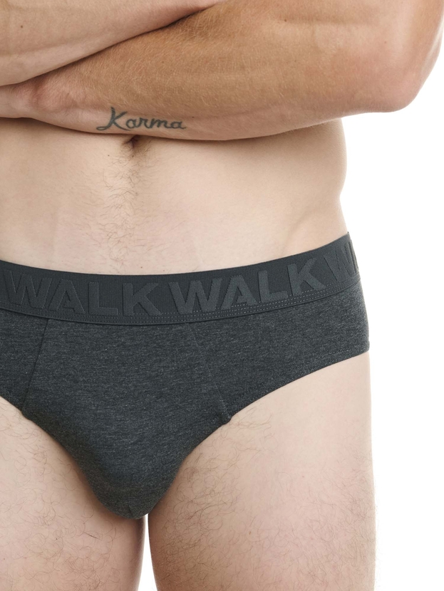 Βαμβακερό σλιπ με ανάγλυφο λάστιχο (2 τμχ.)