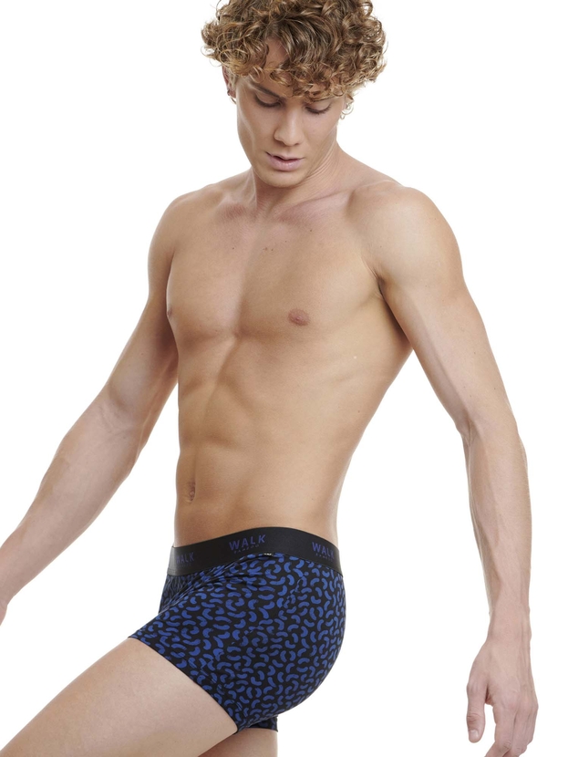 Μπόξερ από bamboo με σχέδιο