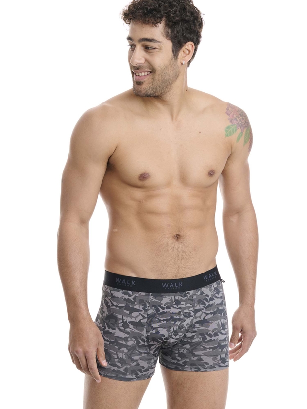 Μπόξερ από bamboo με σχέδιο