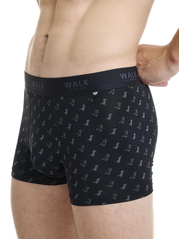 Μπόξερ από bamboo με σχέδιο