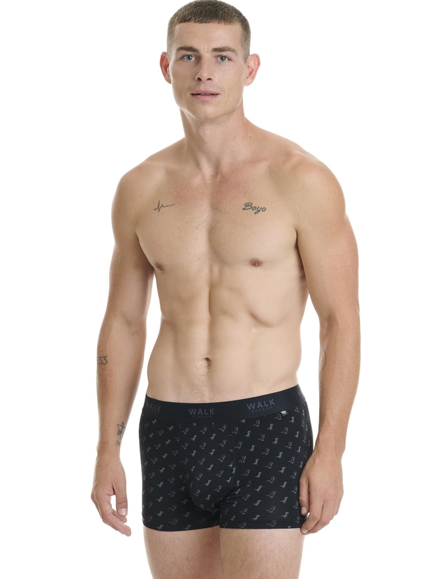 Μπόξερ από bamboo με σχέδιο