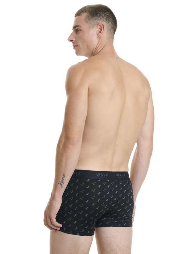 Μπόξερ από bamboo με σχέδιο