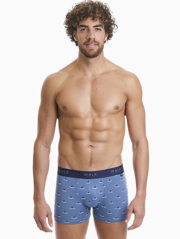 Μπόξερ από bamboo με σχέδιο