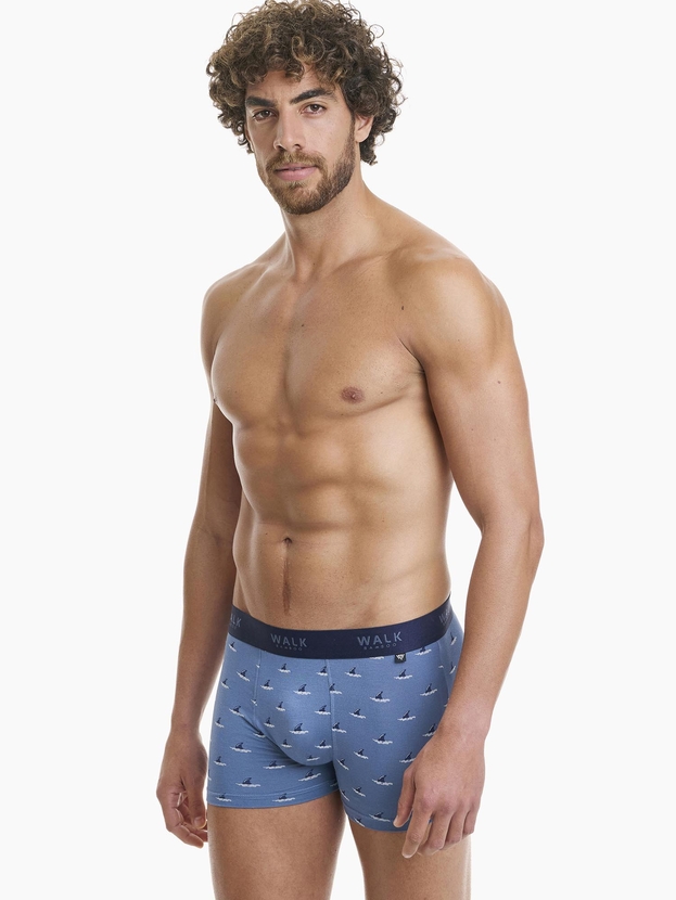 Μπόξερ από bamboo με σχέδιο