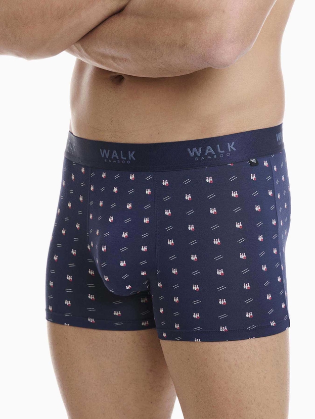 Μπόξερ από bamboo με σχέδιο