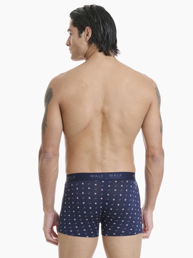 Μπόξερ από bamboo με σχέδιο