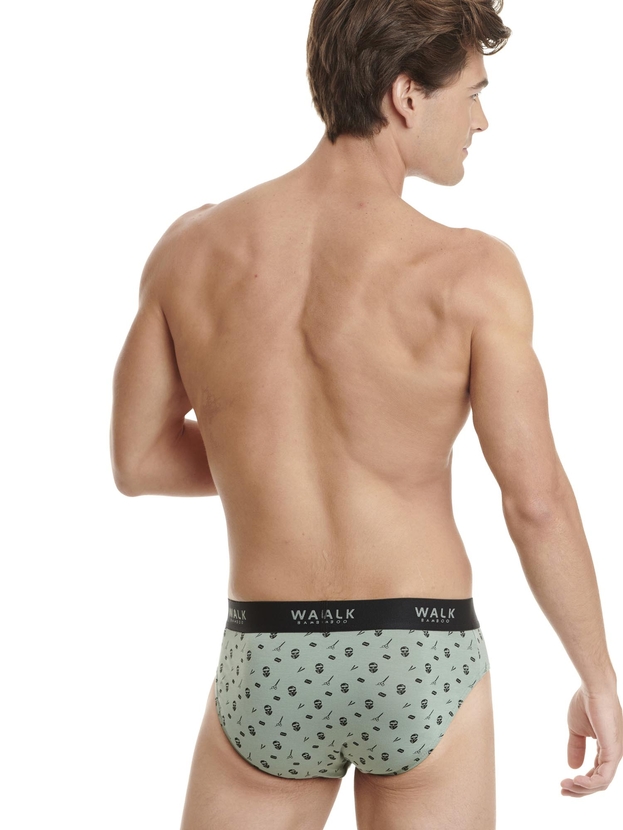 Σλιπ από bamboo με σχέδιο