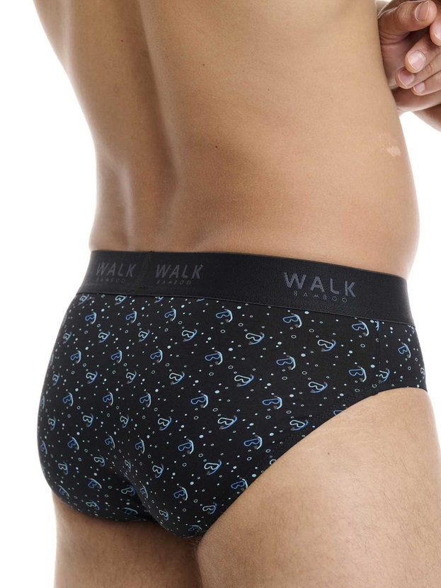 Σλιπ από bamboo με σχέδιο