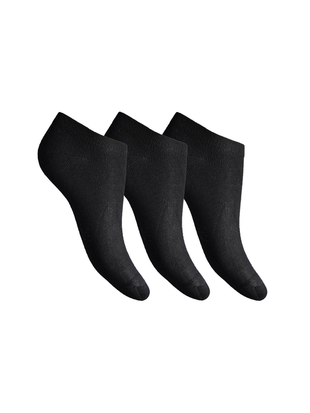 Kid's cotton low socks (3 pairs)