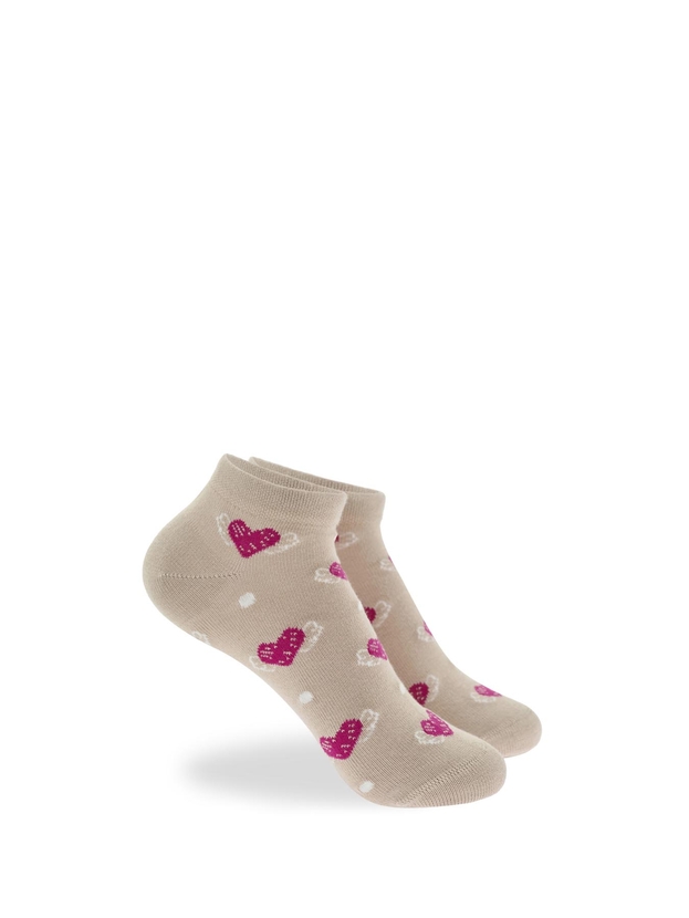 Παιδικές κοφτές κάλτσες από bamboo με σχέδιο (3 ζεύγη)