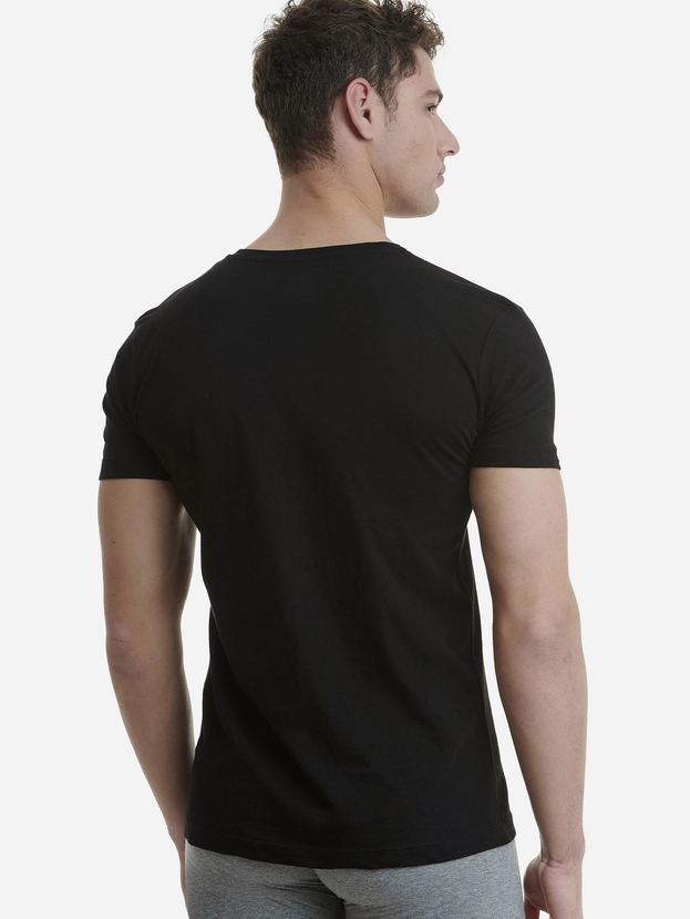 Cotton V-neck t-shirt