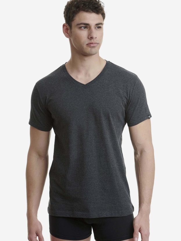 Cotton V-neck t-shirt