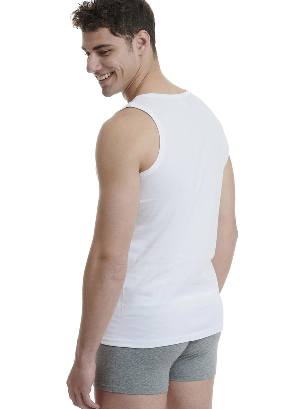 Cotton sleeveless undershirt