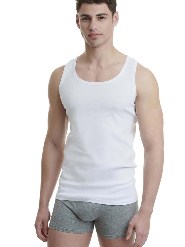 Cotton sleeveless undershirt (2-pack)