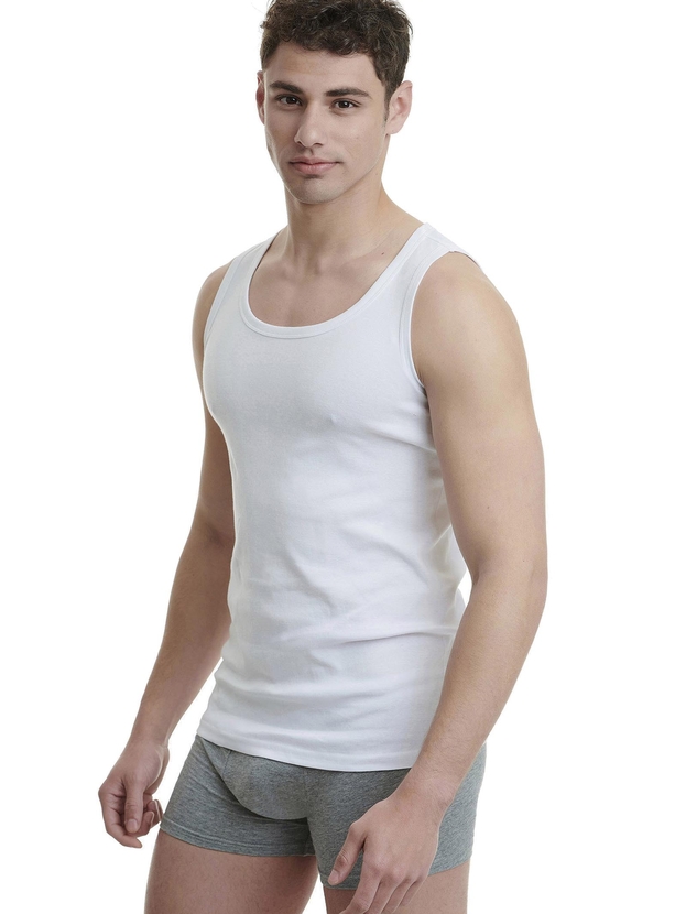Cotton sleeveless undershirt (2-pack)