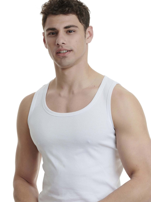 Cotton sleeveless undershirt (2-pack)