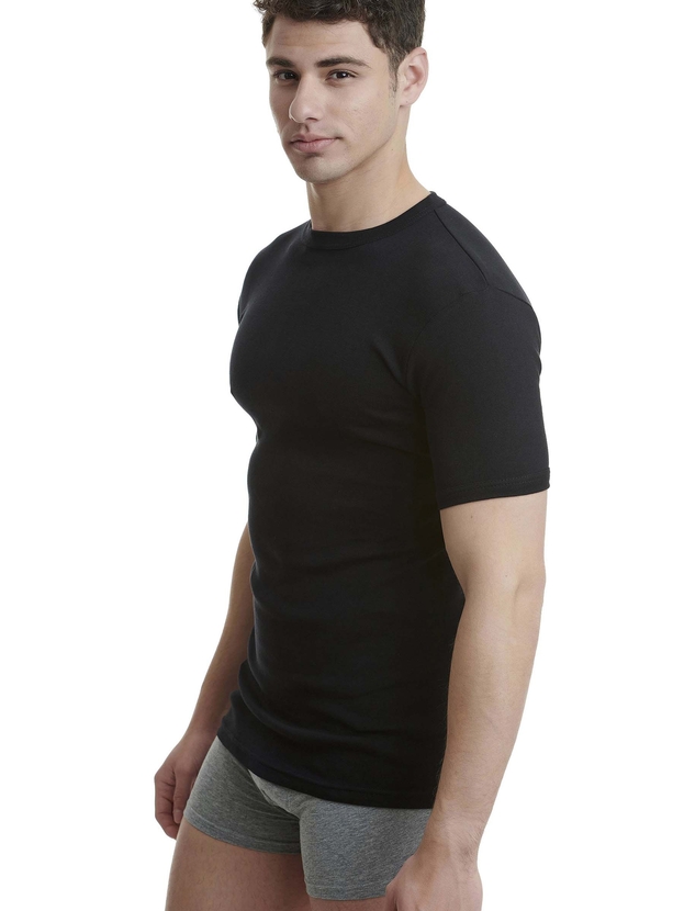 Cotton crewneck undershirt
