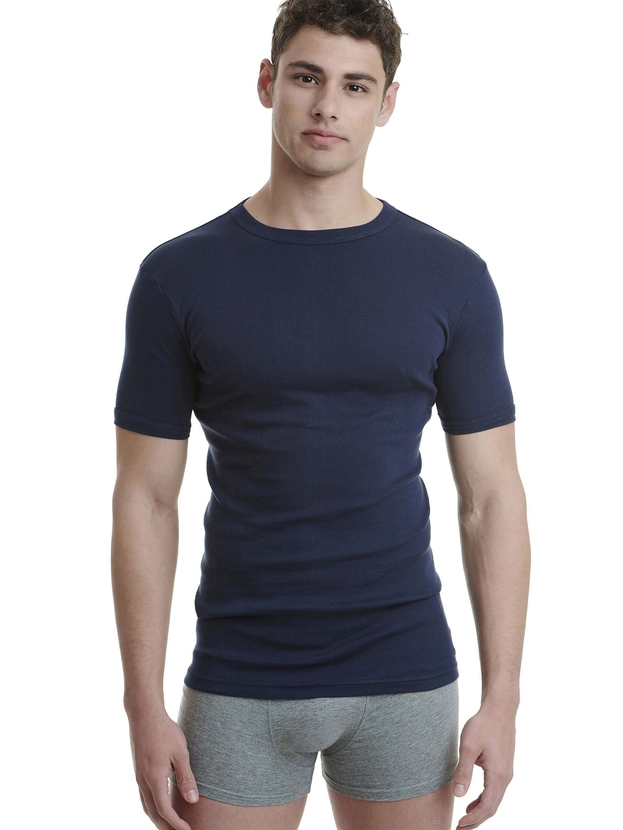 Cotton crewneck undershirt