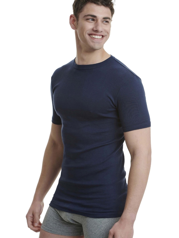 Cotton crewneck undershirt