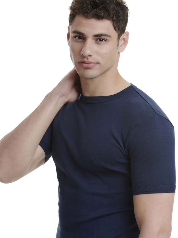 Cotton crewneck undershirt