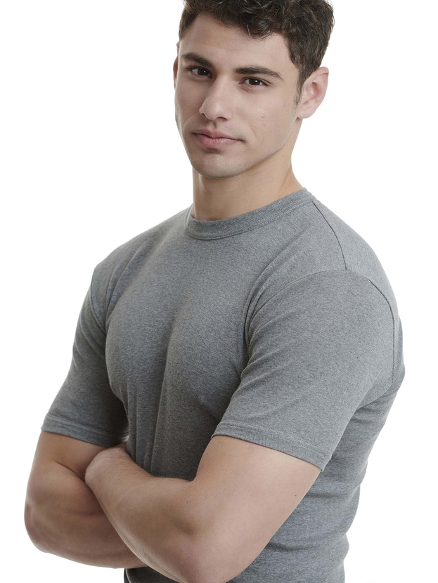 Cotton crewneck undershirt