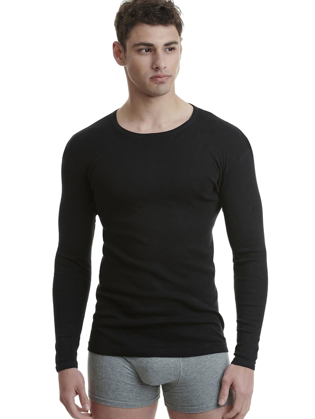 Βαμβακερή μακρυμάνικη φανέλα