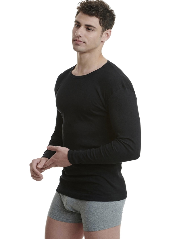 Βαμβακερή μακρυμάνικη φανέλα