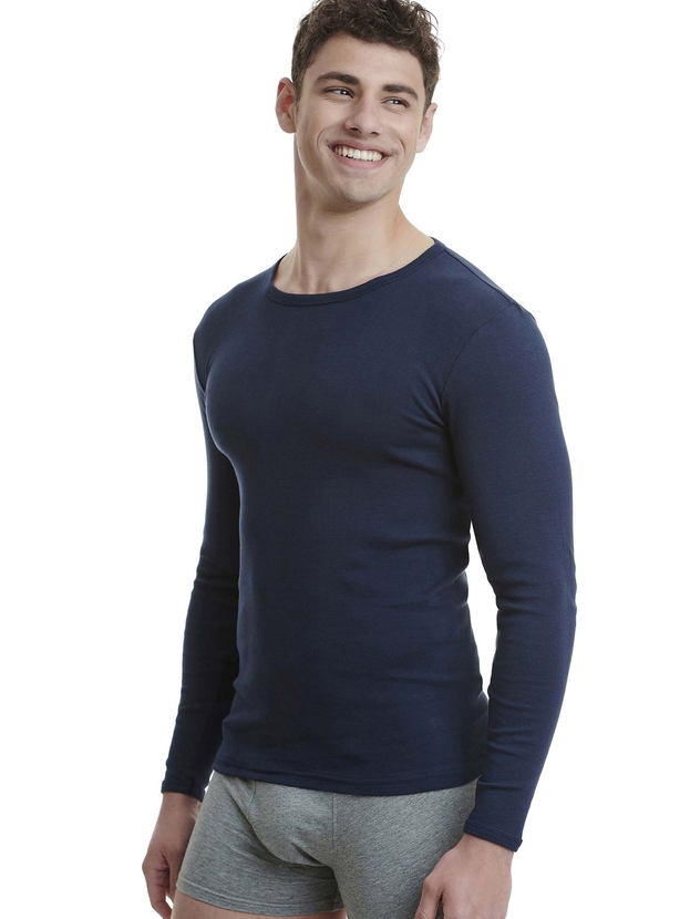 Βαμβακερή μακρυμάνικη φανέλα