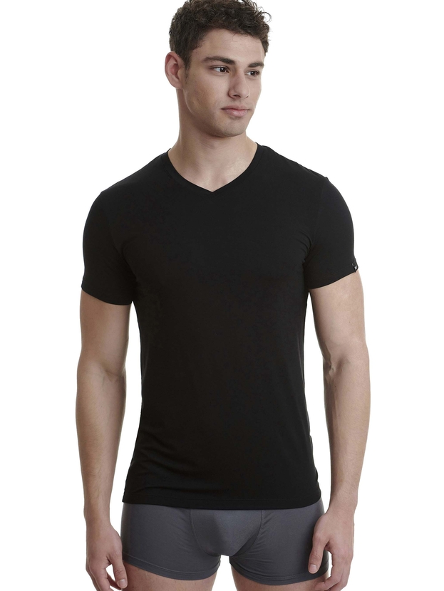 V-neck t-shirt από bamboo