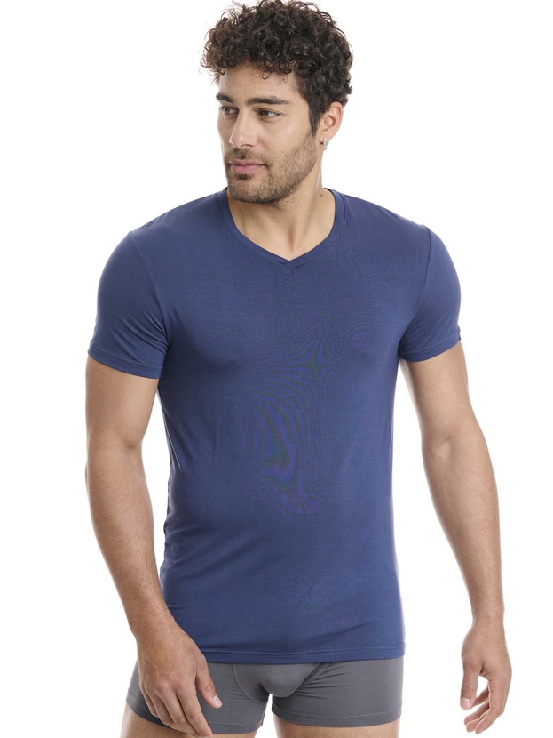 Bamboo V-neck t-shirt