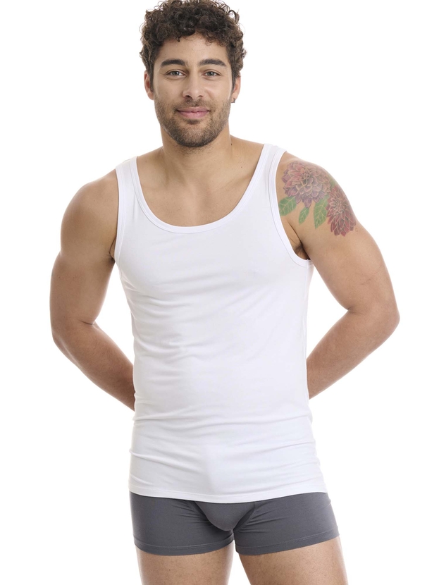 Αμάνικη φανέλα από bamboo