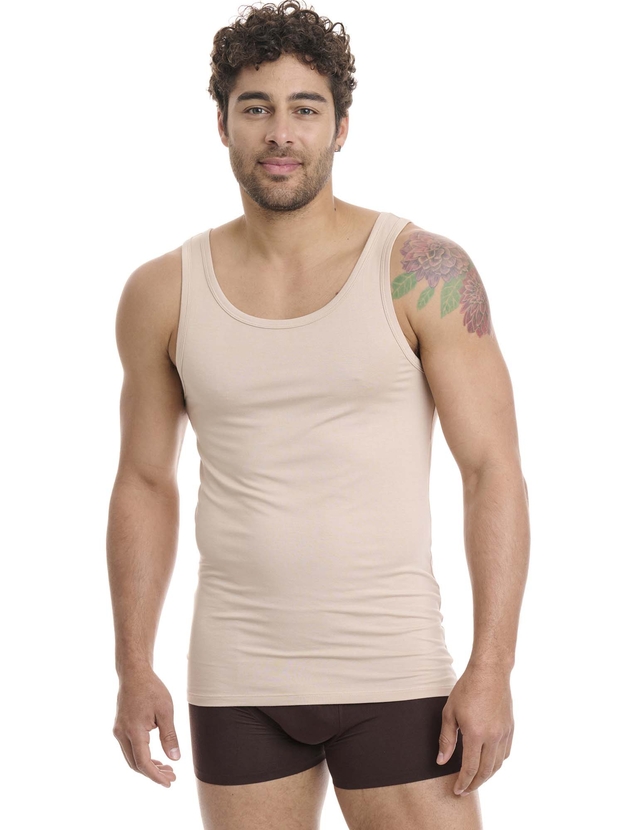 Αμάνικη φανέλα από bamboo